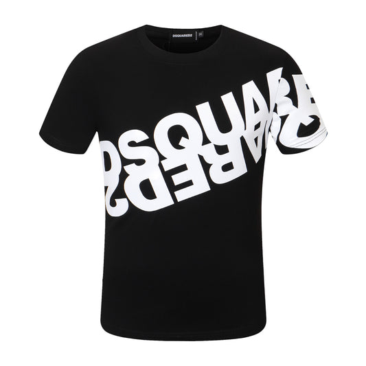 Dsquared2 Diagonal Logo Cotton T-shirt