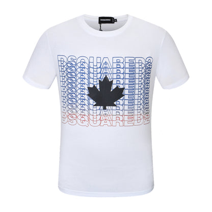 Dsquared2 Maple Leaf Logo Cotton T-shirt