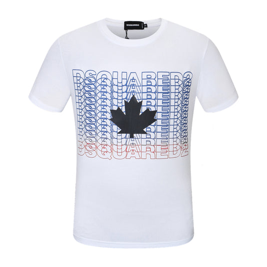 Dsquared2 Maple Leaf Logo Cotton T-shirt
