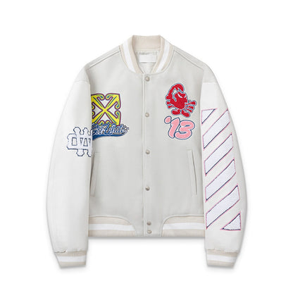 OFF Logo Jacket Coat