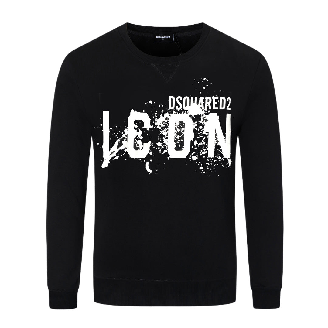 Dsquared2 Paint ICON Cotton Sweatshirt