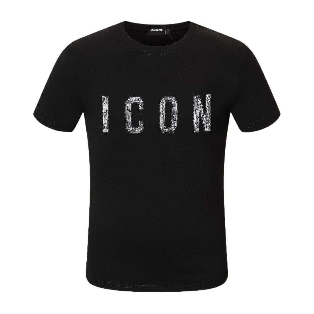 Dsquared2 Crystal ICON Cotton T-shirt