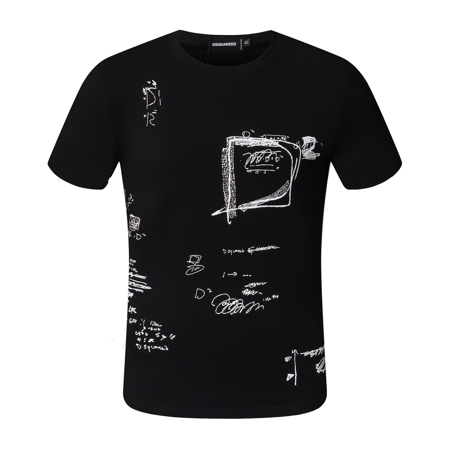 Dsquared2 Graffiti D2 Cotton T-shirt