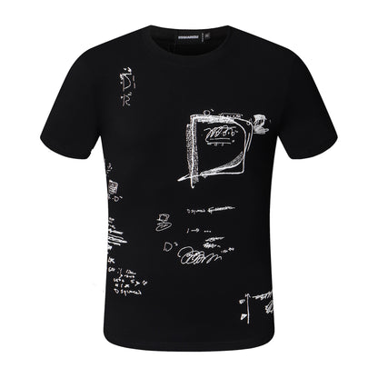 Dsquared2 Graffiti D2 Cotton T-shirt