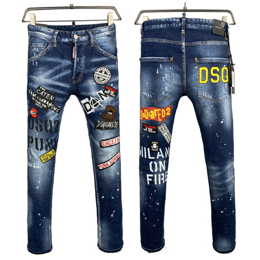 DSQ2 Jeans Print