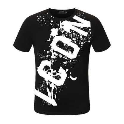 Dsquared2  Slanted ICON Paint Cotton T-shirt