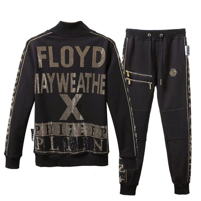 PP Skull Hoodie Jacket Suit