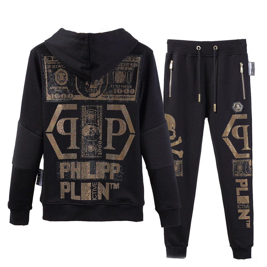 PP Skull Hoodie Jacket Suit