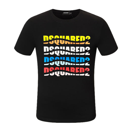 Dsquared2 Colorful Logo Cotton T-shirt