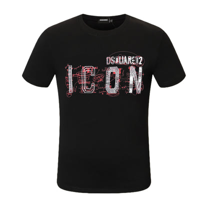 Dsquared2 ICON Graffiti Logo Cotton T-shirt