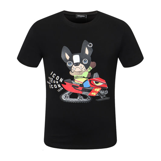 Dsquared2 Sled Dog Cotton T-shirt