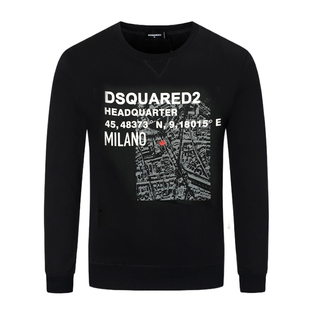 Dsquared2 City Street Cotton Sweatshirt