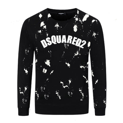 Dsquared2 Paint Logo Cotton Sweatshirt
