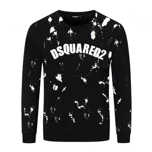 Dsquared2 Paint Logo Cotton Sweatshirt