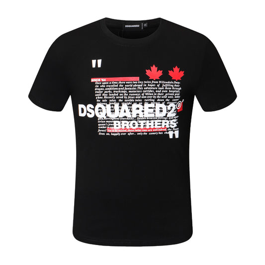 Dsquared2 Maple leaf Cotton T-shirt