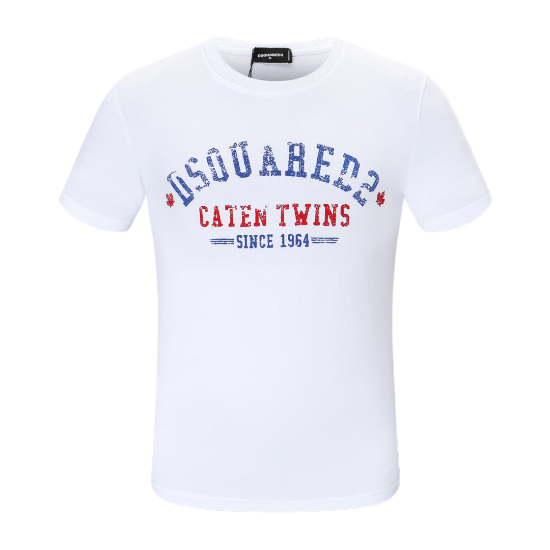 Dsquared2 Logo Black/White Cotton T-shirt