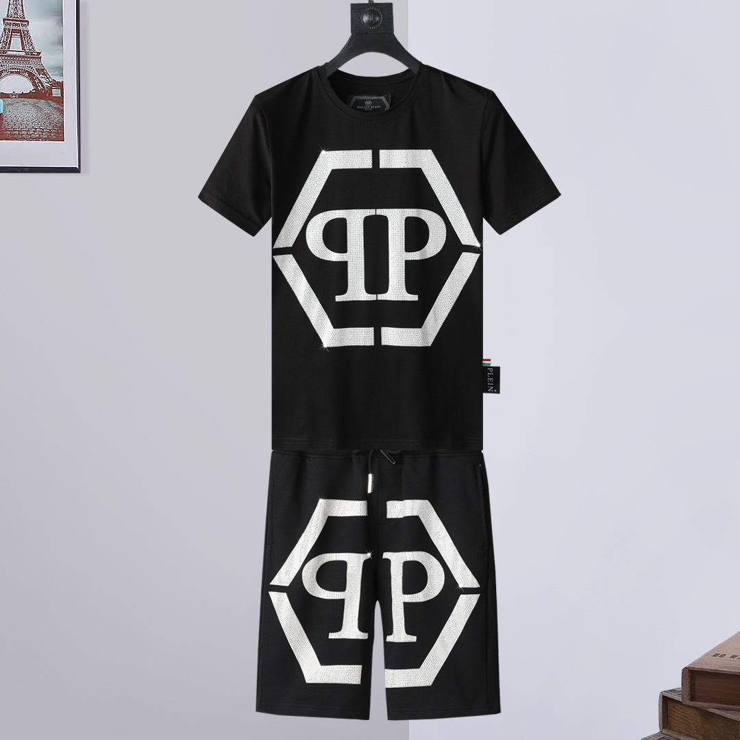 PP T-shirt Shorts Suit