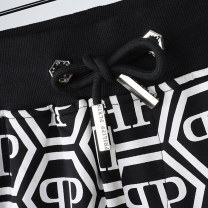 PP Skull T-shirt Shorts Suit