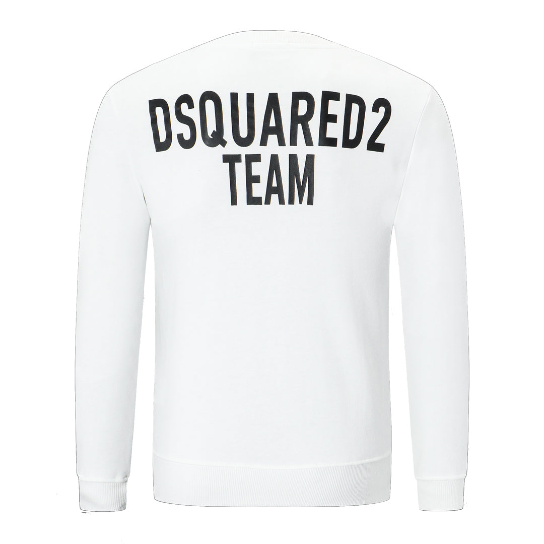 Dsquared2 Maple Leaf Cotton Sweatshirt
