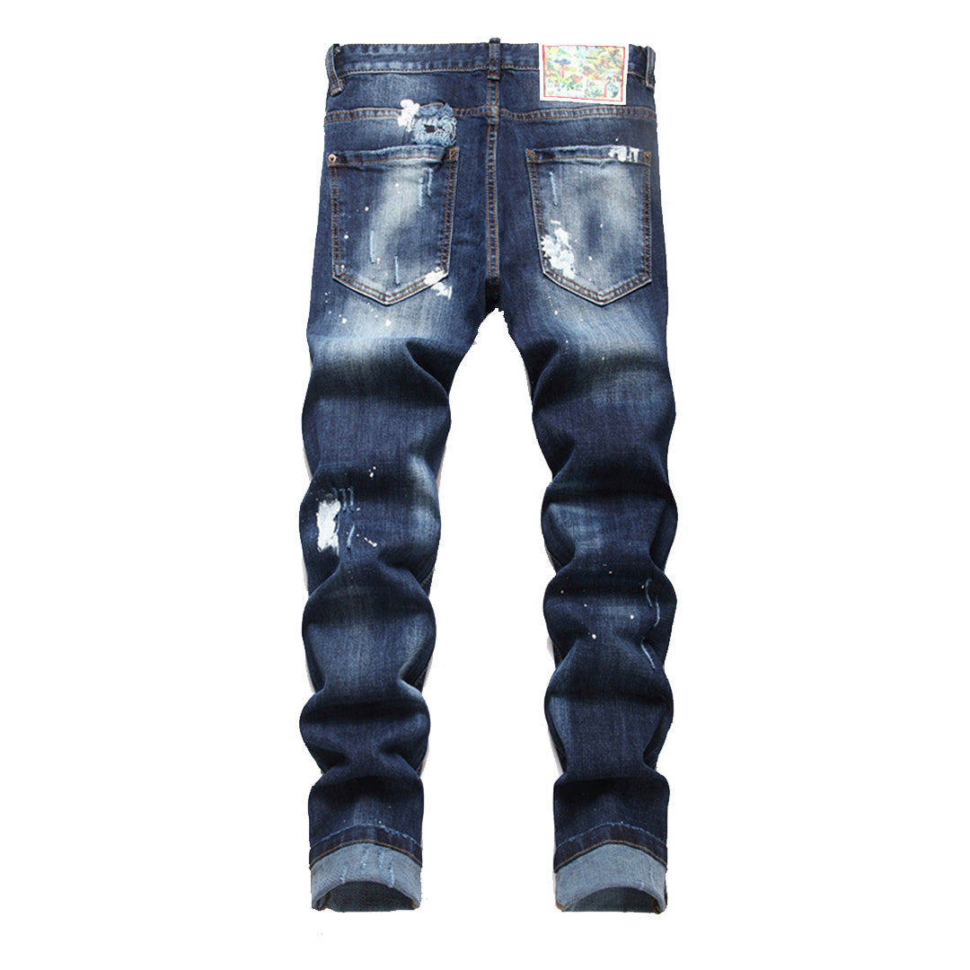 DSQ2 Stamp Ripped jeans