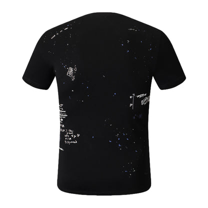Dsquared2 Poster Graffiti Cotton T-shirt