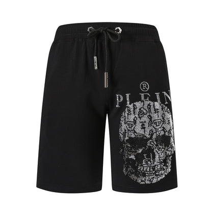 PP Skull T-shirt Shorts Suit