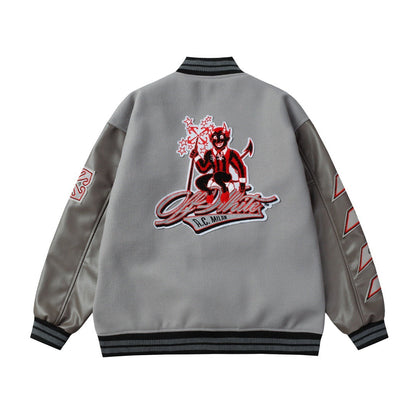OFF Demon Print Jacket
