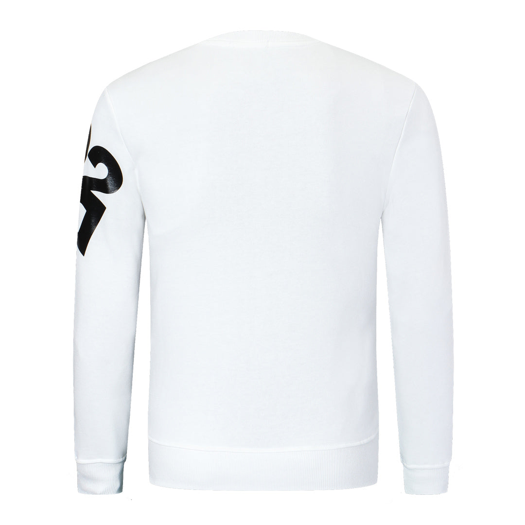 Dsquared2 Diagonal Logo Cotton Sweatshirt