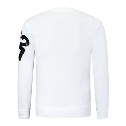 Dsquared2 Diagonal Logo Cotton Sweatshirt