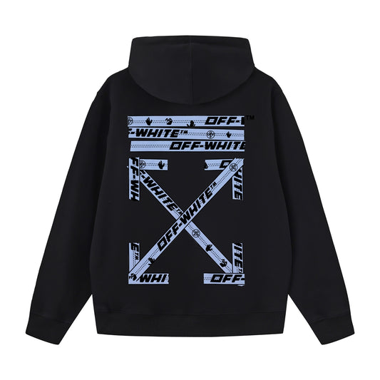 OFF Logo Print Hoodie