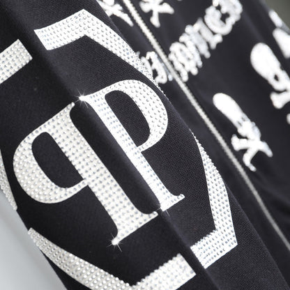 PP Skull Hoodie Jacket Suit