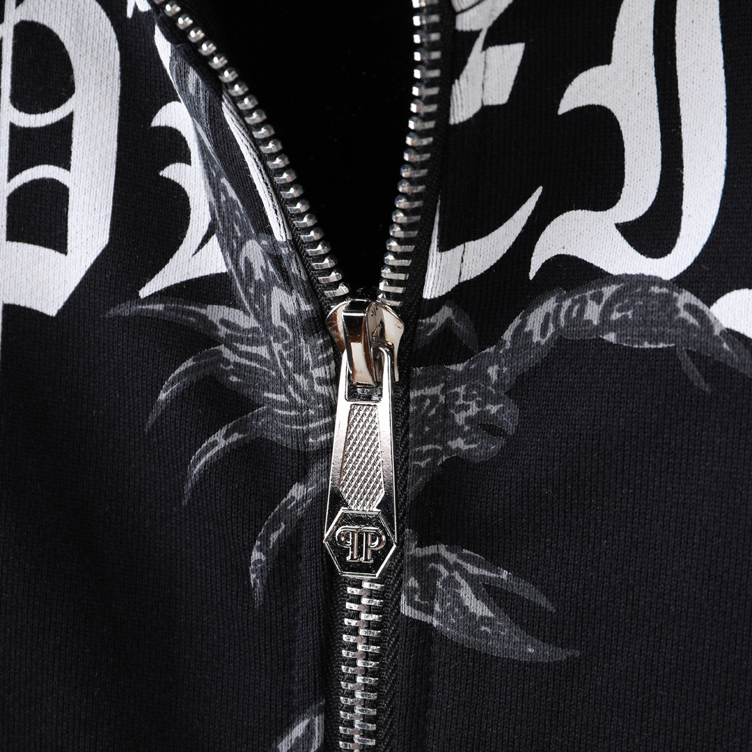 PP Letter Hoodie Jacket Suit