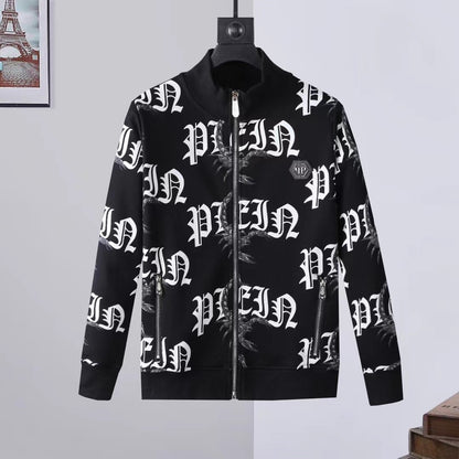 PP Letter Hoodie Jacket Suit