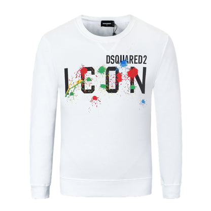 Dsquared2 Paint ICON Cotton Sweatshirt