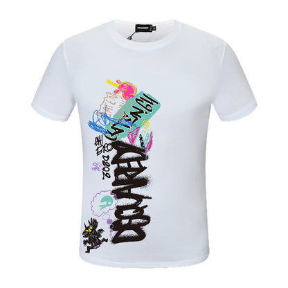 Dsquared2 Graffiti Logo Cotton T-shirt