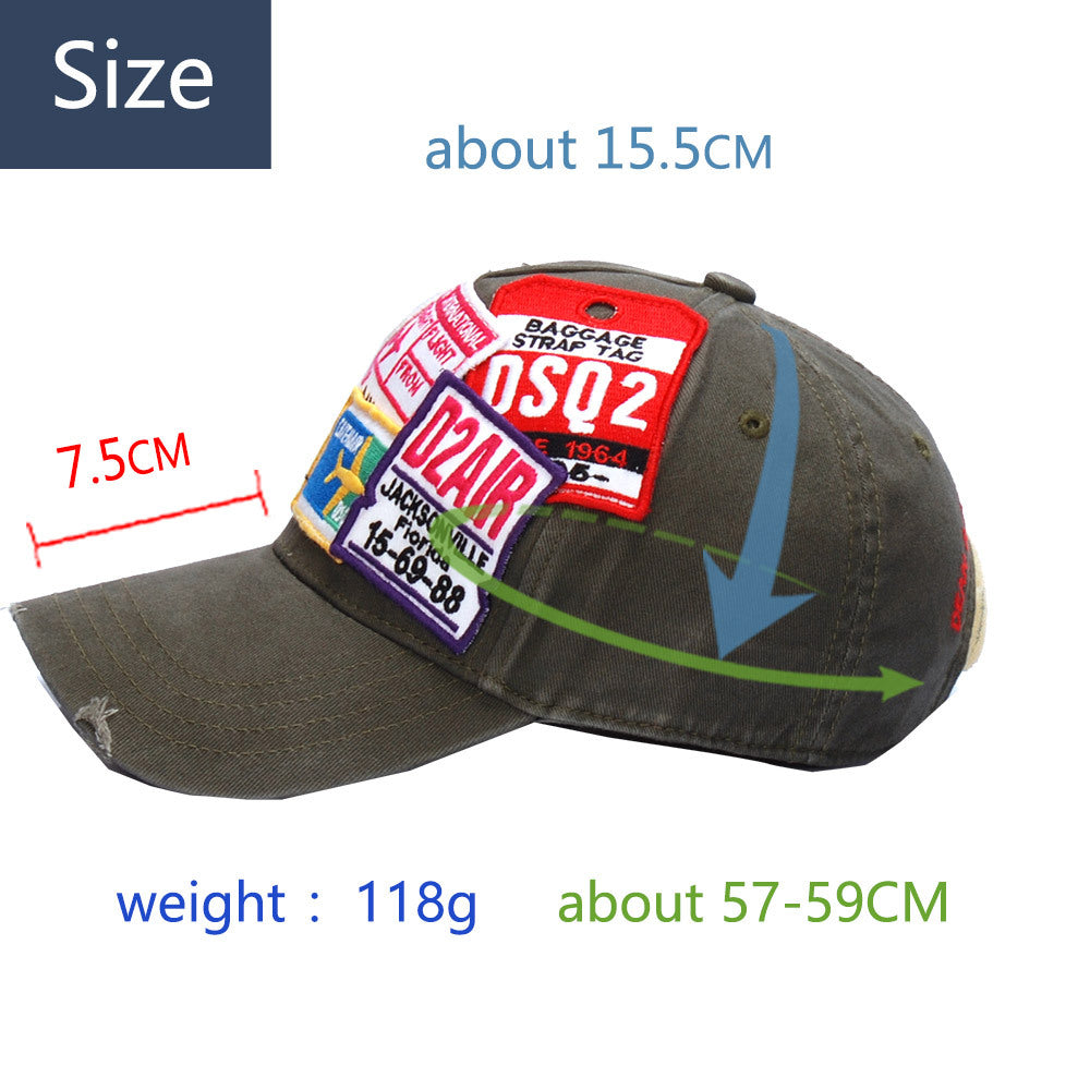 Dsquared2 Stamp Baseball Cap