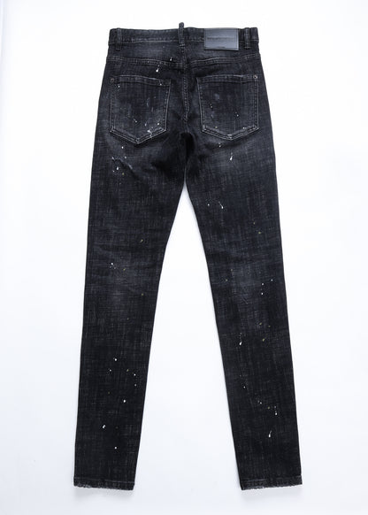 DSQ2 Jeans Black Ripped