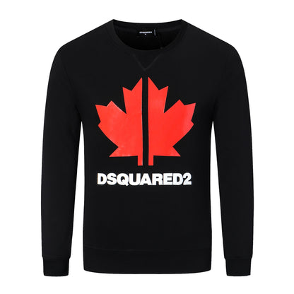 Dsquared2 Maple Leaf Logo Cotton Sweatshirt