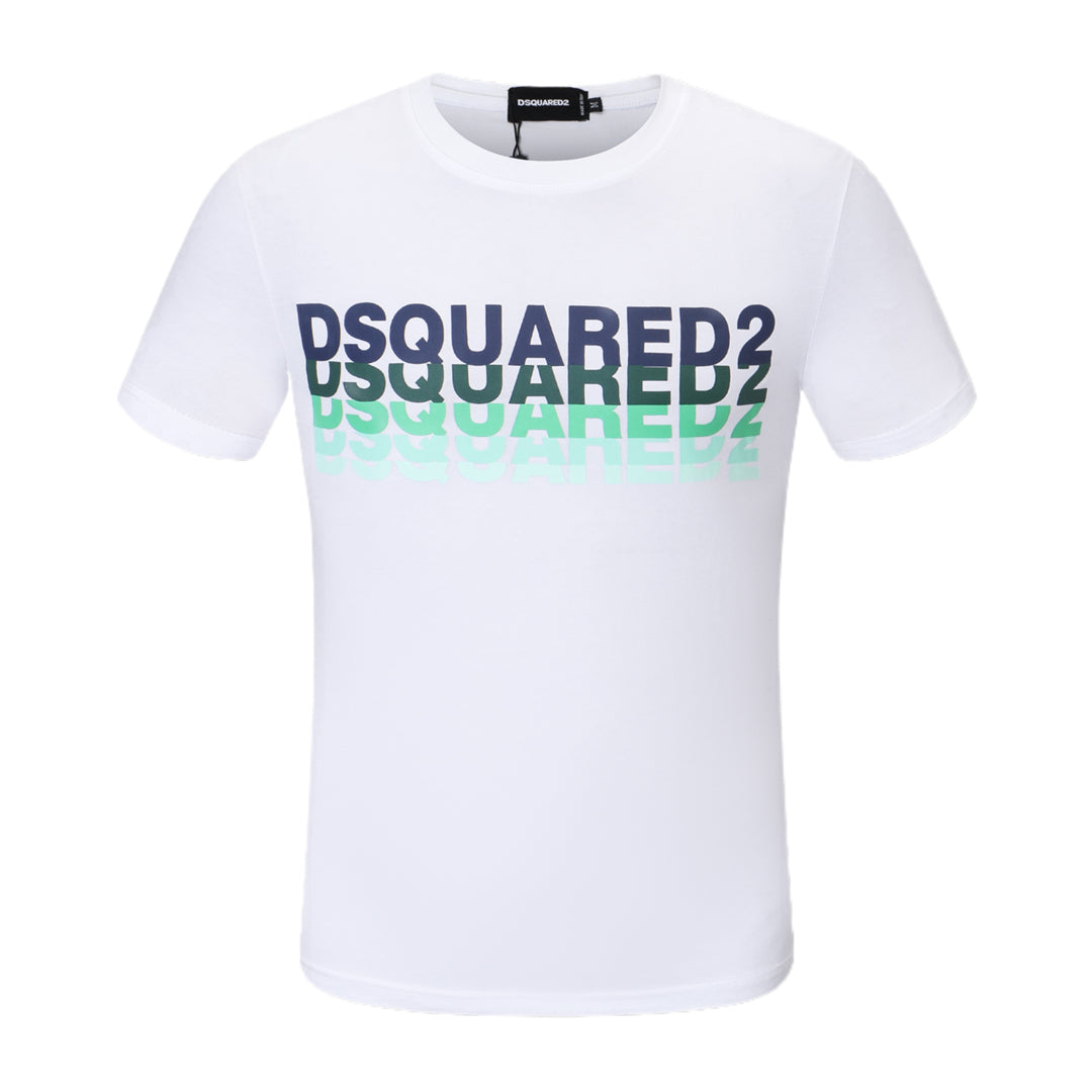 Dsquared2 Overlay Logo Cotton T-shirt