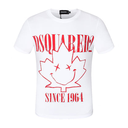 Dsquared2 Maple leaf Cotton T-shirt
