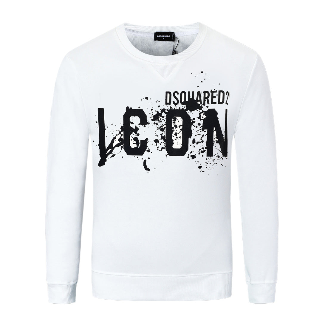 Dsquared2 Paint ICON Cotton Sweatshirt