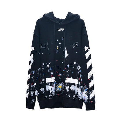 OFF Logo Print Hoodie