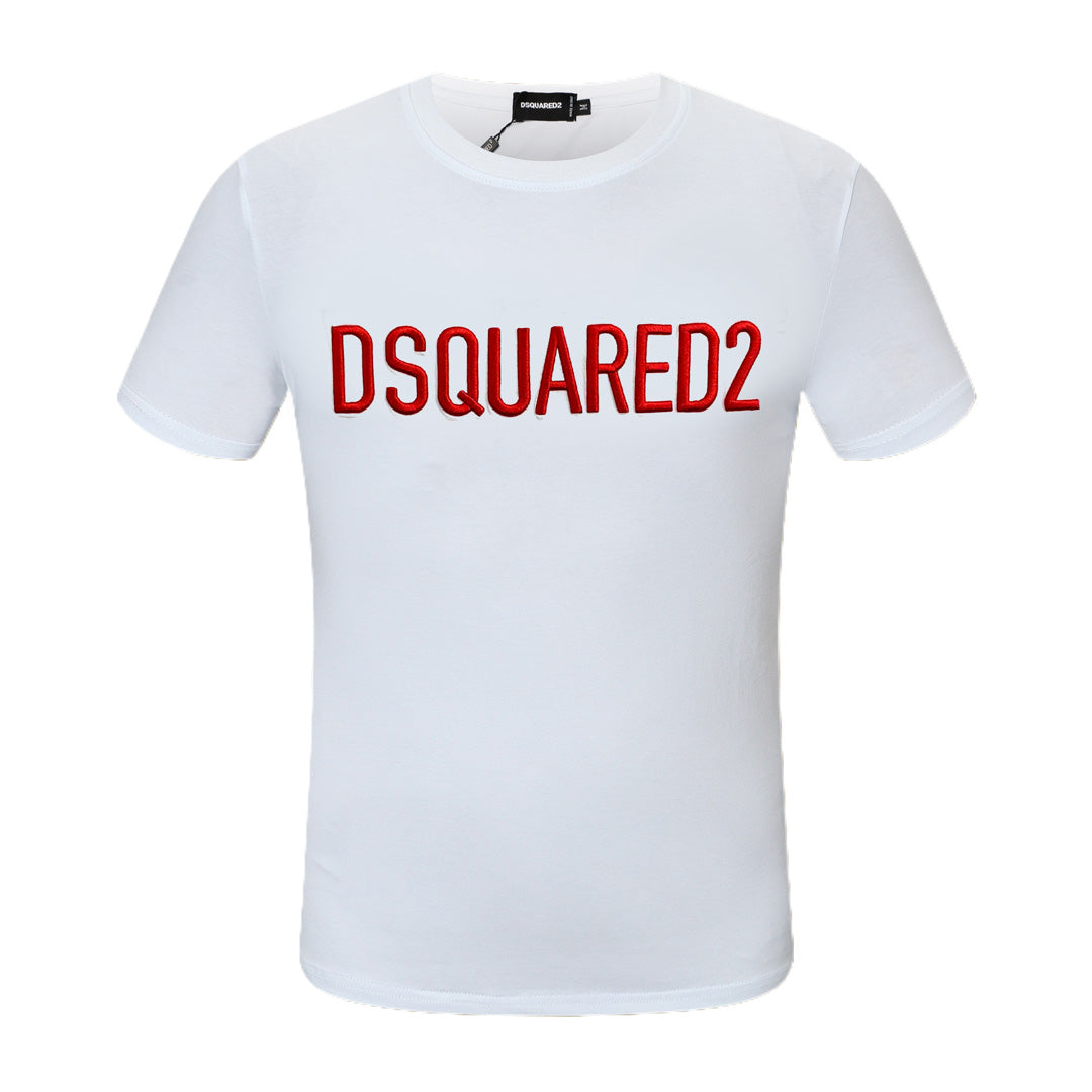 Dsquared2 Embroidery Logo Cotton T-shirt