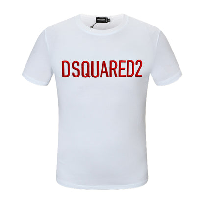 Dsquared2 Embroidery Logo Cotton T-shirt