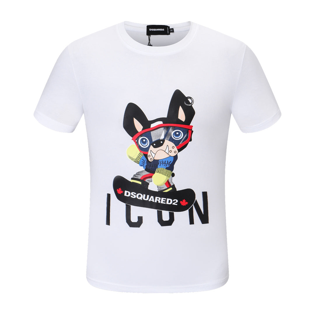 Dsquared2 Skateboard ICON Cotton T-shirt