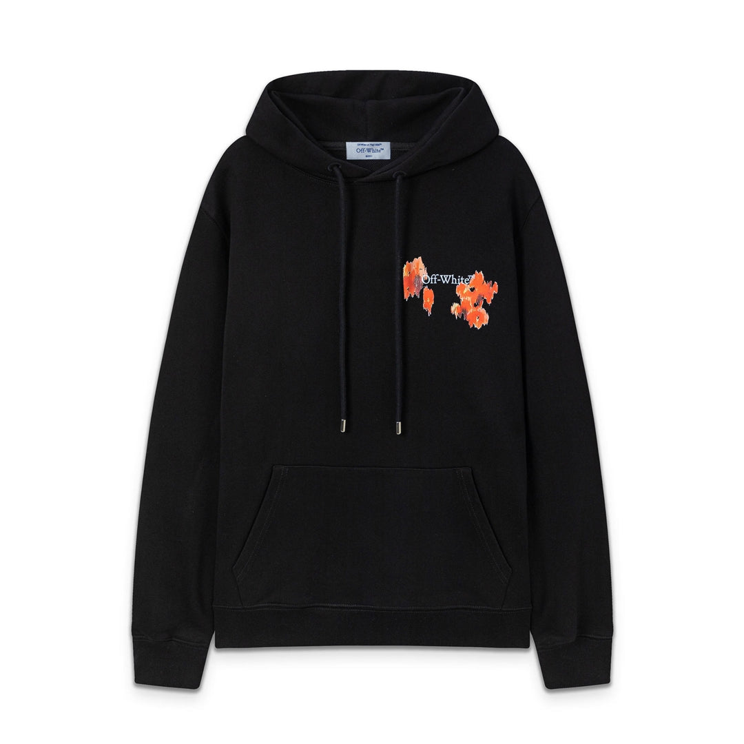 OFF Logo Print Hoodie