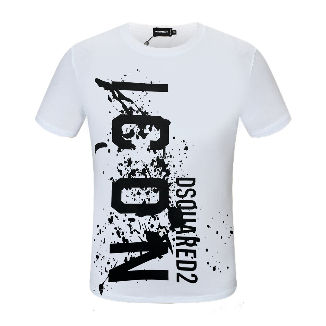 Dsquared2 ICON Paint Logo Cotton T-shirt