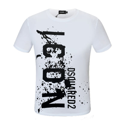 Dsquared2 ICON Paint Logo Cotton T-shirt