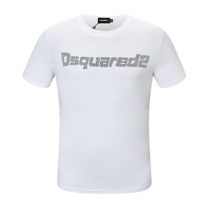 Dsquared2 Logo Black/White Cotton T-shirt