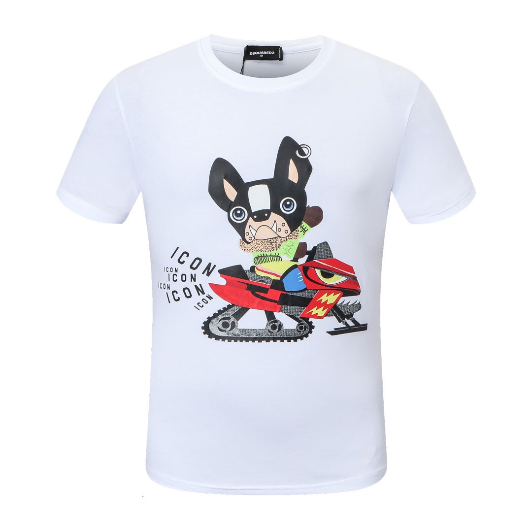 Dsquared2 Sled Dog Cotton T-shirt